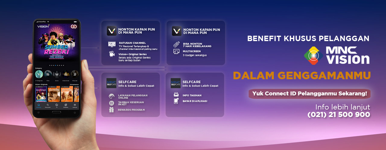 MNC Vision dalam Genggaman, Hiburan dan Layanan Lengkap untuk